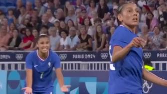 2024年07月26日 奥运女足小组赛A组 法国女足vs哥伦比亚女足 全场录像